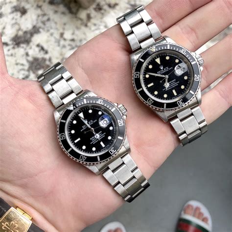 rolex submariner 16800 vs 16610